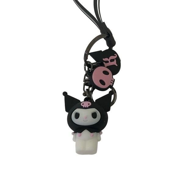 Hello Kitty Keychain Bag‎ Charm Wristlet Anime NEW - Picture 1 of 5